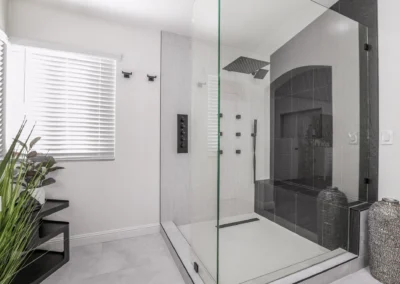 las vegas renovations stand up shower bathroom remodel