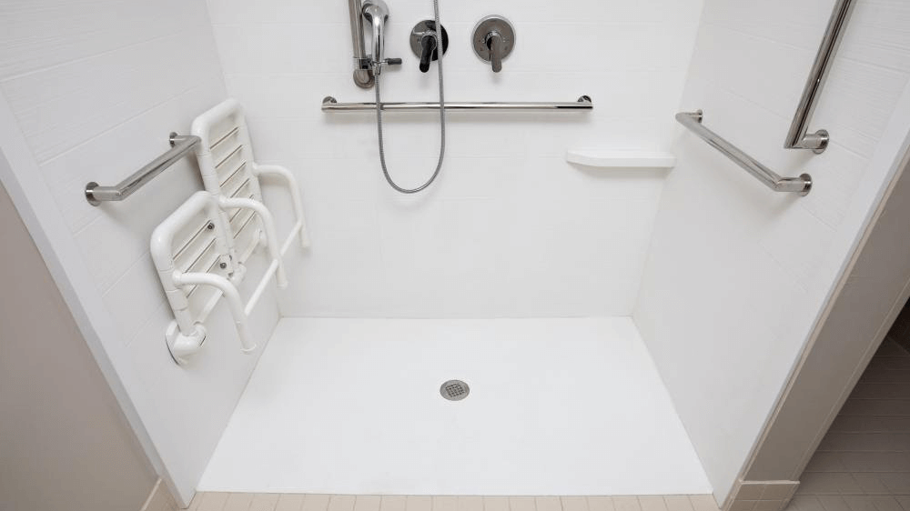 las vegas renovation walk in shower remodel